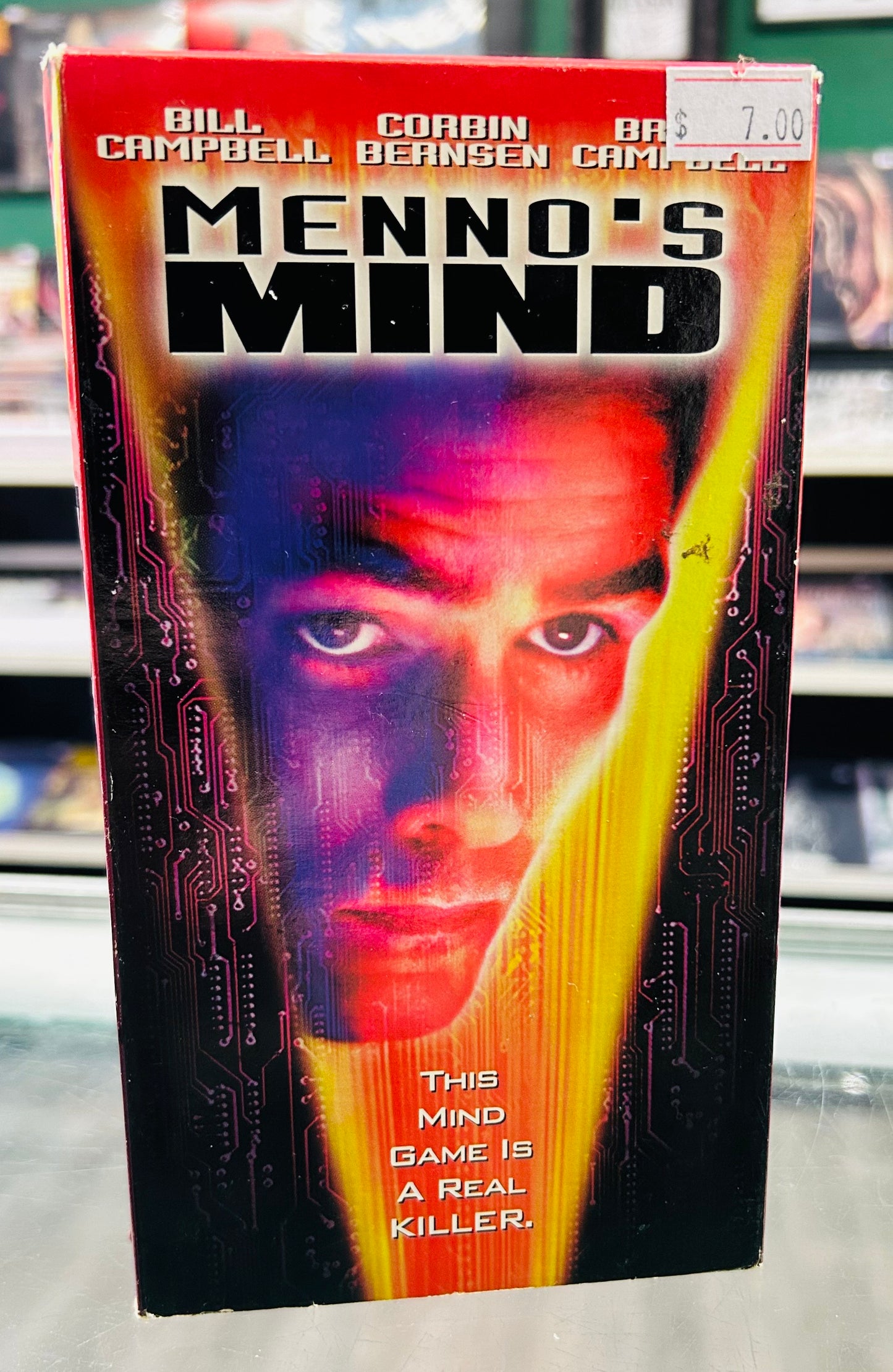 Menno's Mind VHS