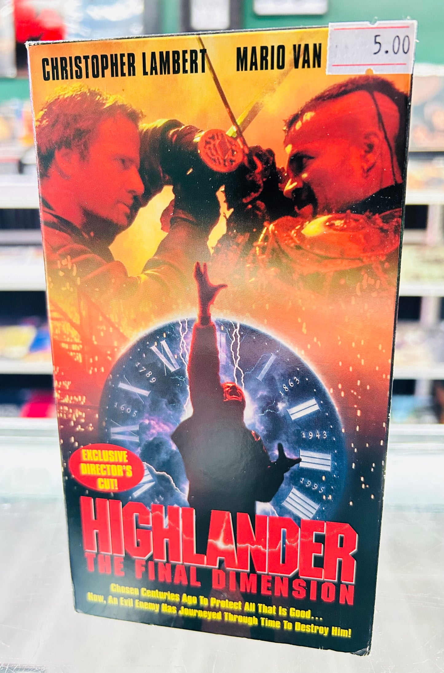 Highlander : The Final Dimension VHS