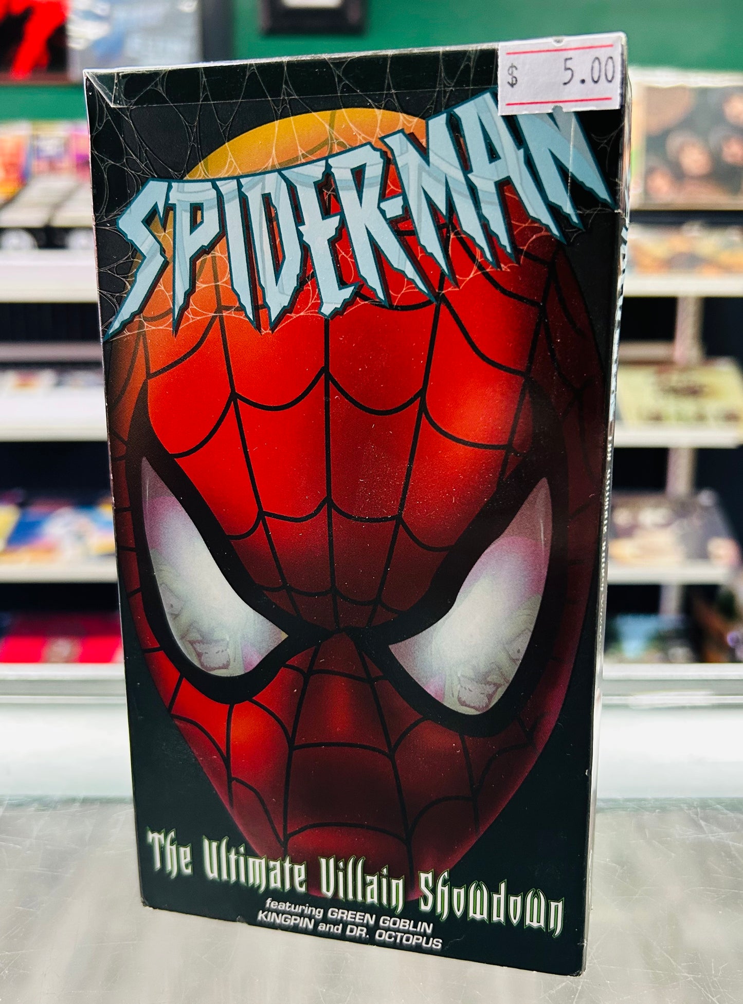 Spider-Man The Ultimate Villain Showdown VHS