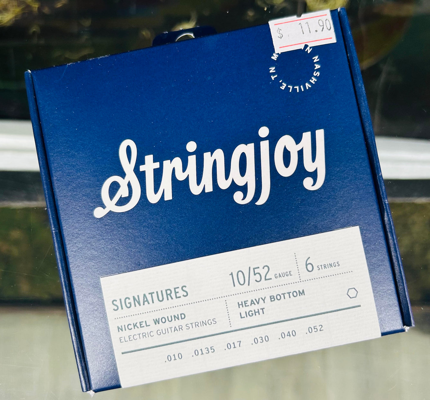 Stringjoy 10-52 Heavy Bottom Light Gauge Signatures - Nickel Wound Electric Guitar Strings