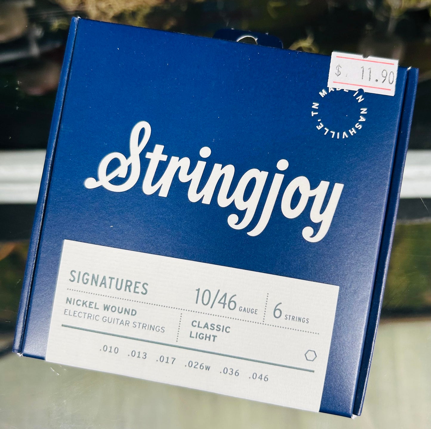 Stringjoy 10-46 Classic Light Gauge Signatures - Nickel Wound Electric Guitar Strings
