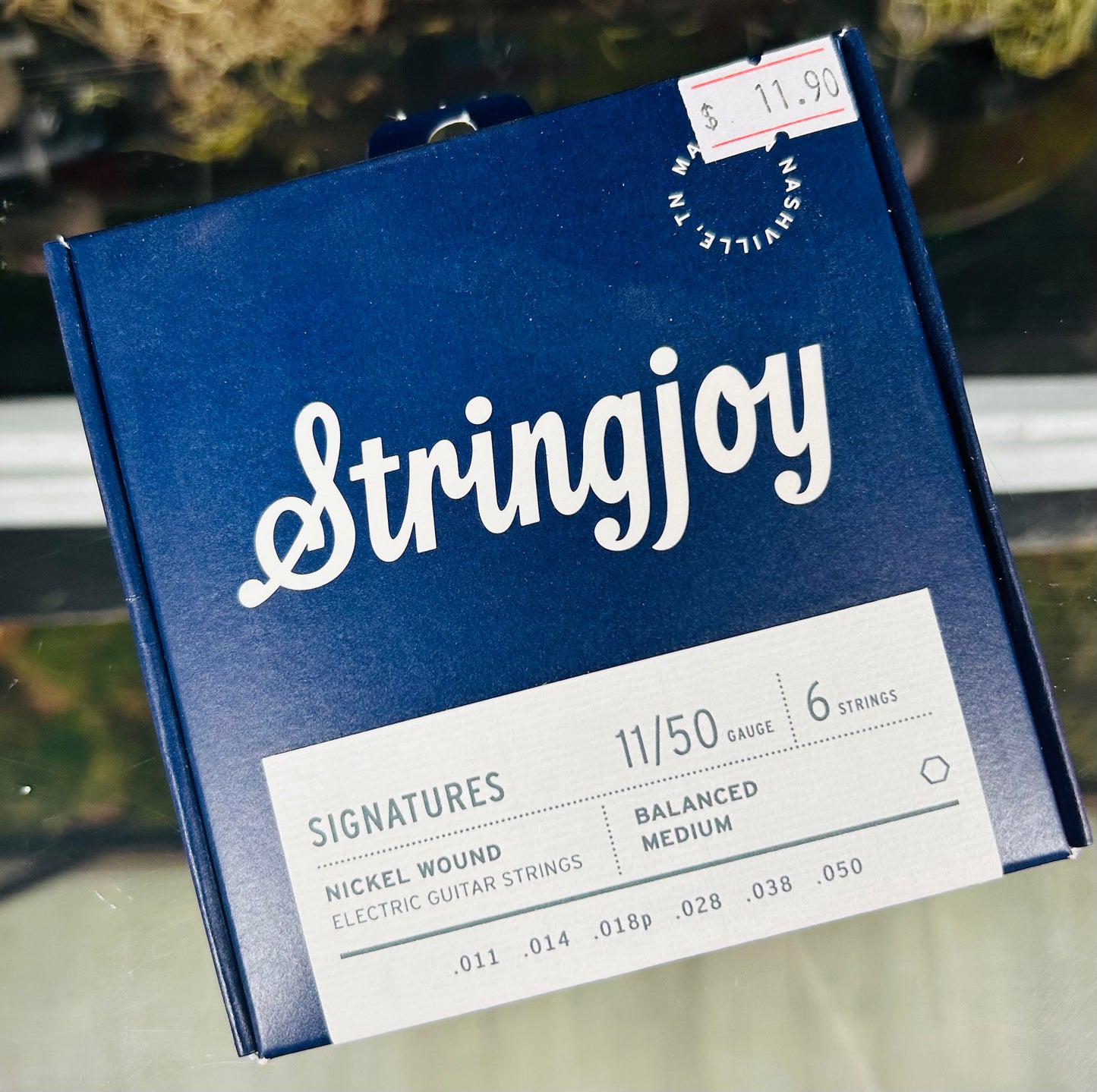 Stringjoy 11-50 Balanced Medium Gauge Signatures - Nickel Wound Electric Guitar Strings
